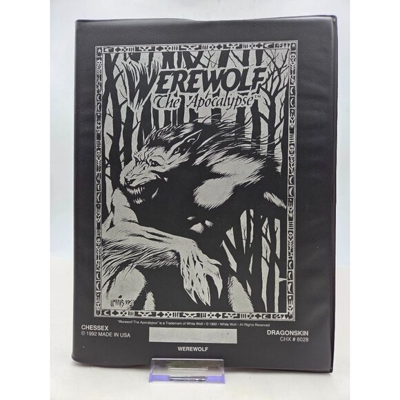 Werewolf The Apocalypse Second Edition WW3600 RPG Hardcover with Dragonskin 1994 - Picture 1 of 16